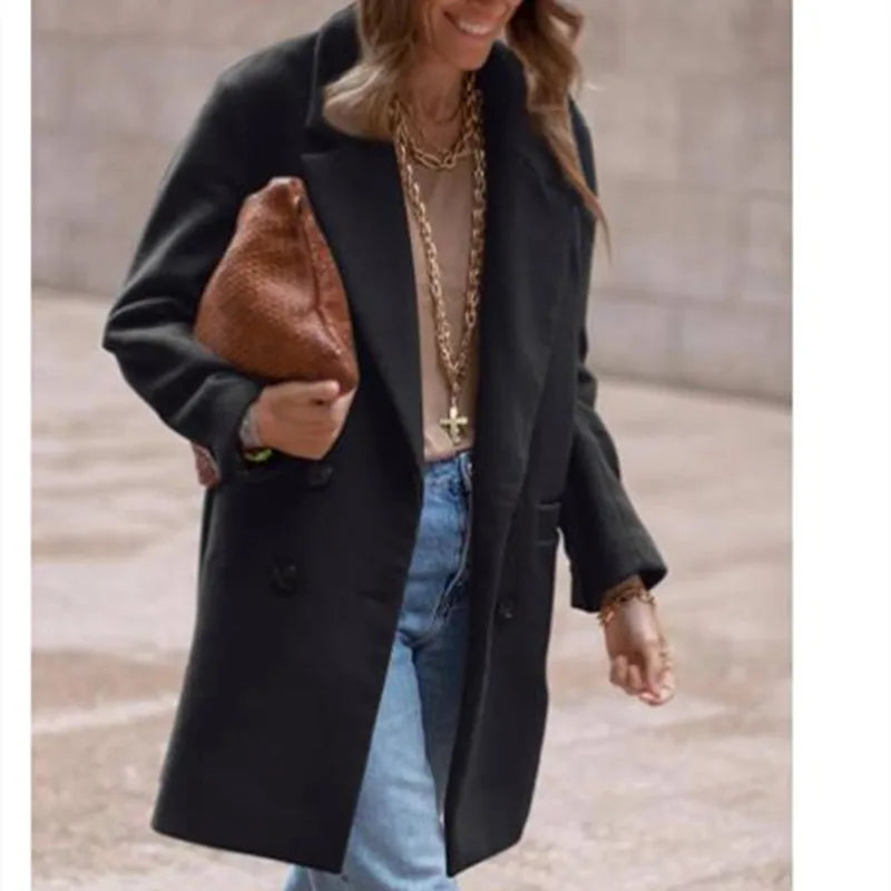 Margaret | Double-Breasted Wool Coat