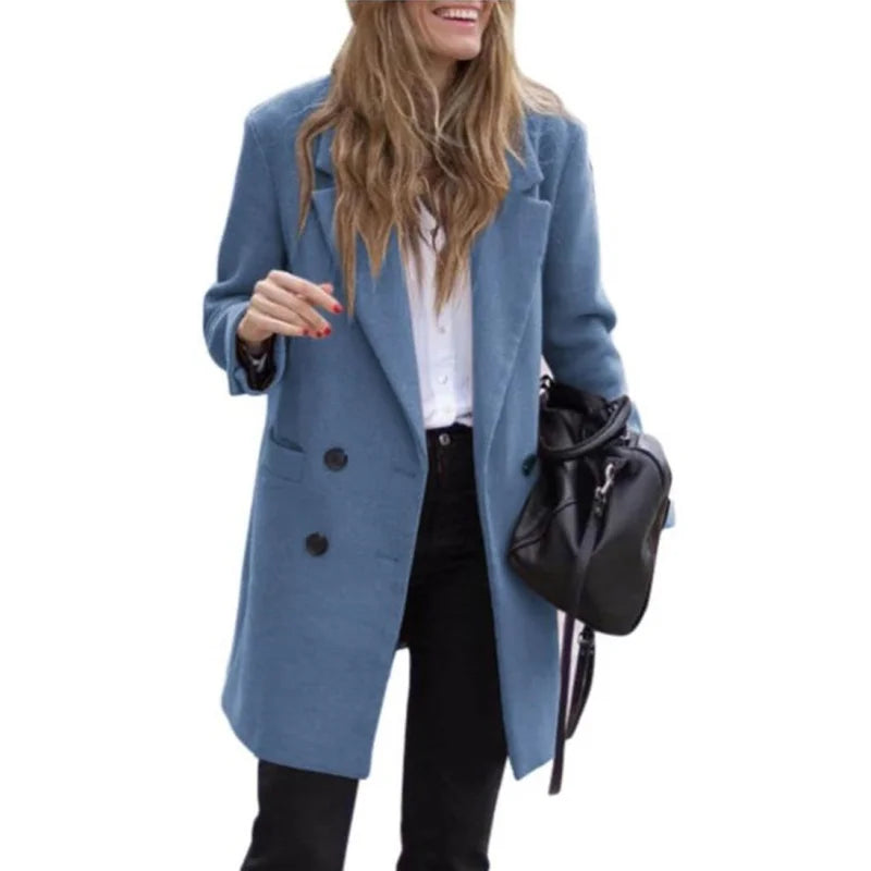 Margaret | Double-Breasted Wool Coat