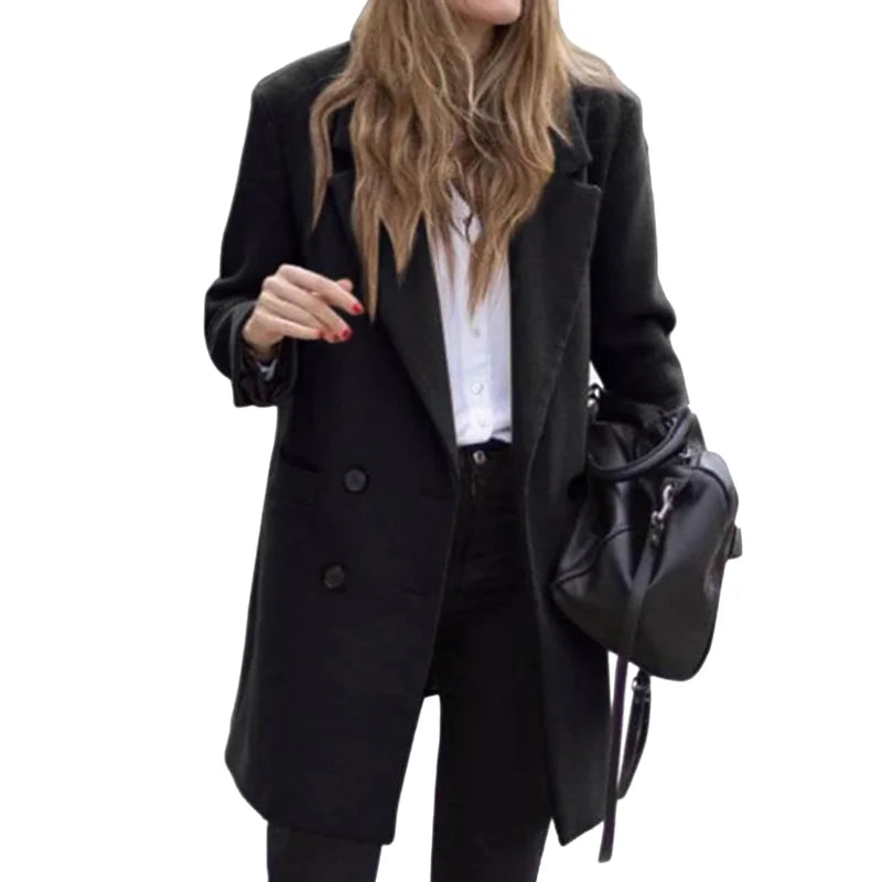 Margaret | Double-Breasted Wool Coat