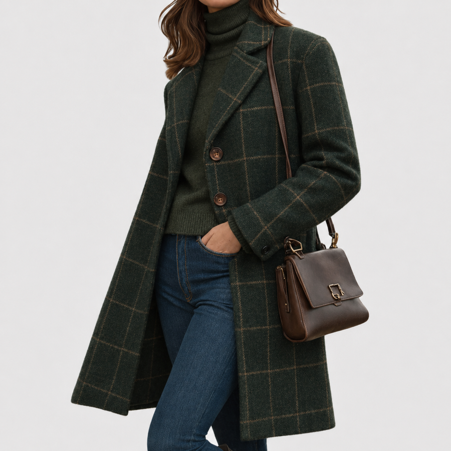 Margaret | Tailored Lapel Overcoat