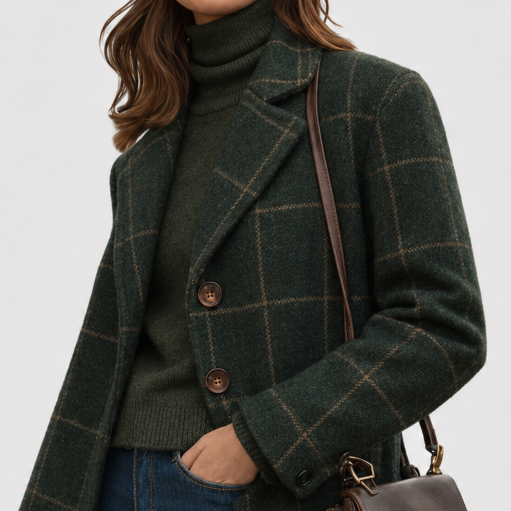 Margaret | Tailored Lapel Overcoat
