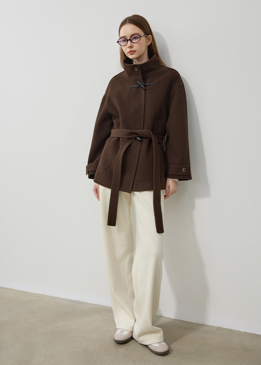 Margaret | Belted Toggle Coat