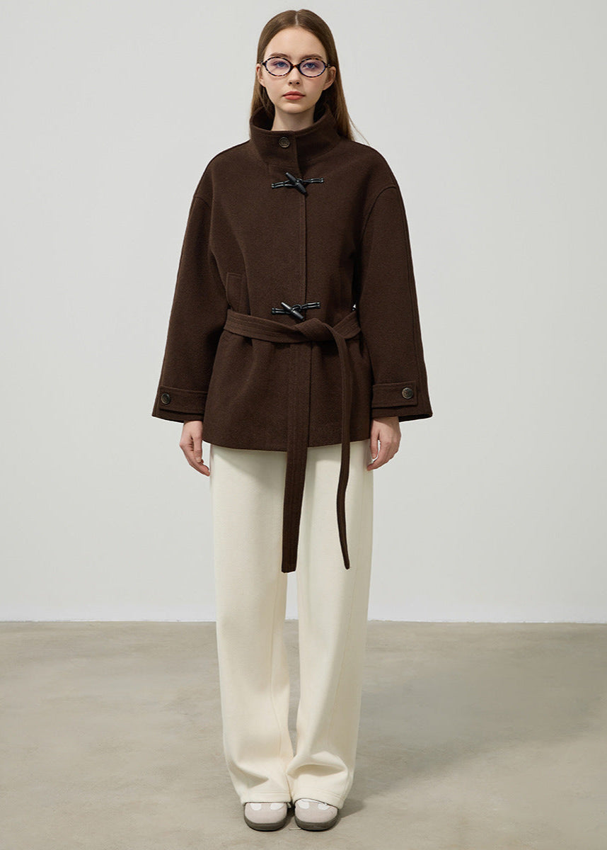 Margaret | Belted Toggle Coat
