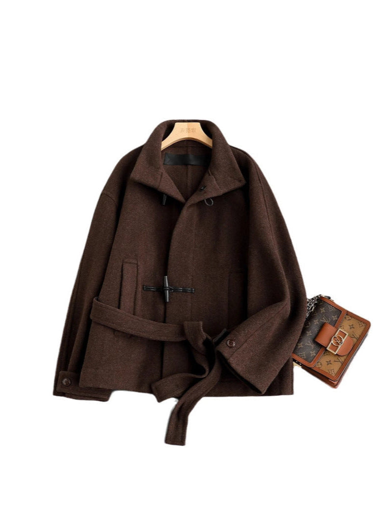 Margaret | Belted Toggle Coat