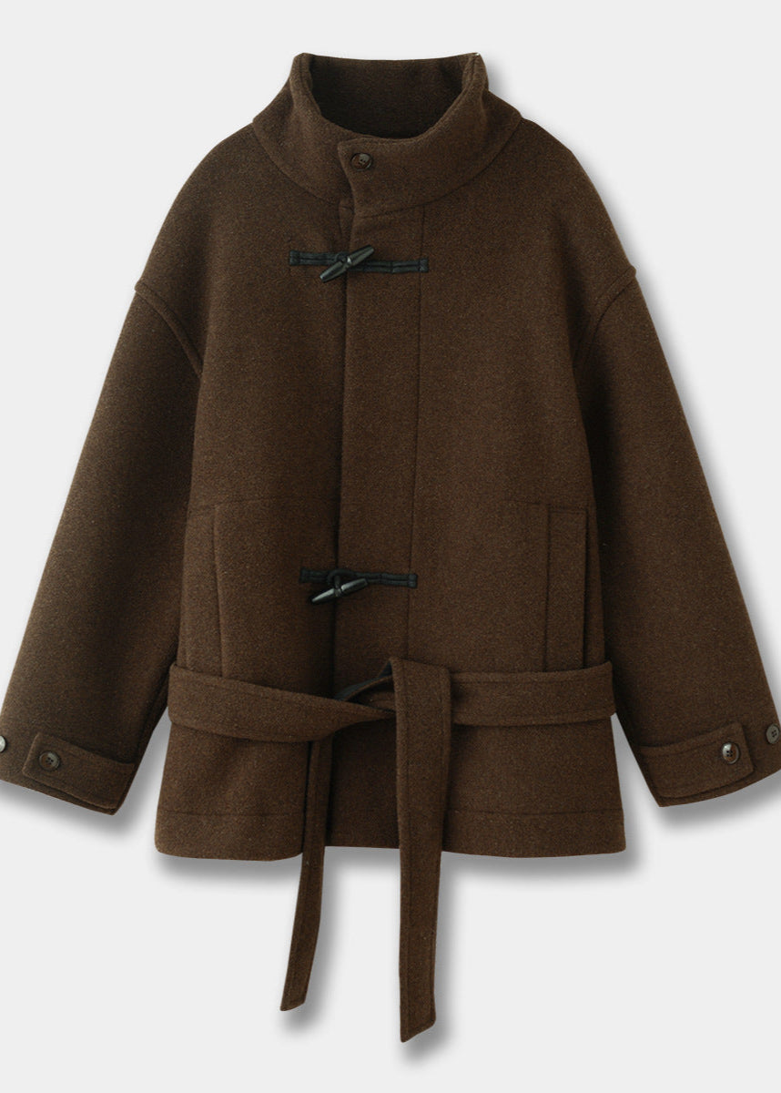 Margaret | Belted Toggle Coat