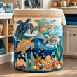 PEARL | SHELL SHINE LAUNDRY BASKET