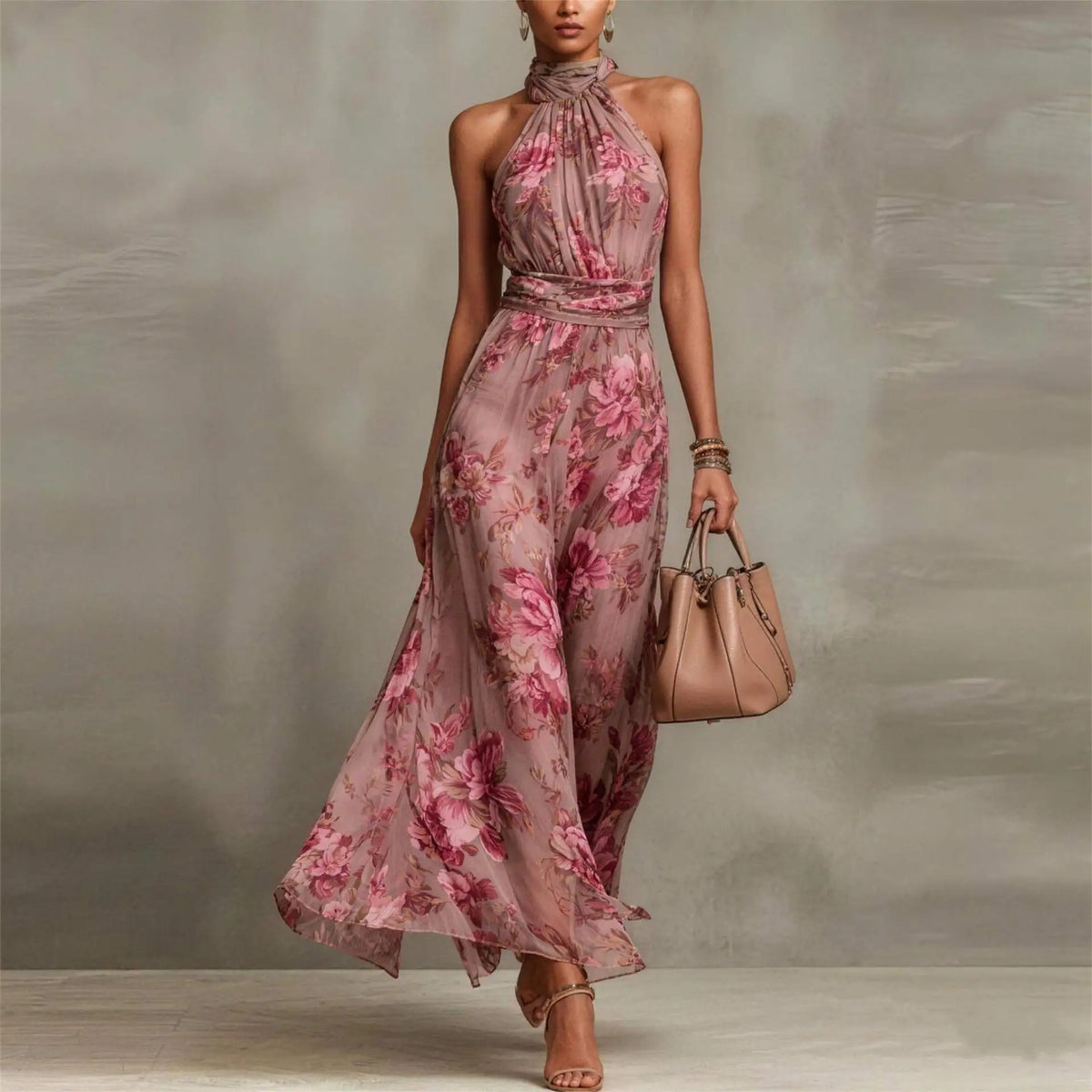 Heather | Floral Maxi Dress