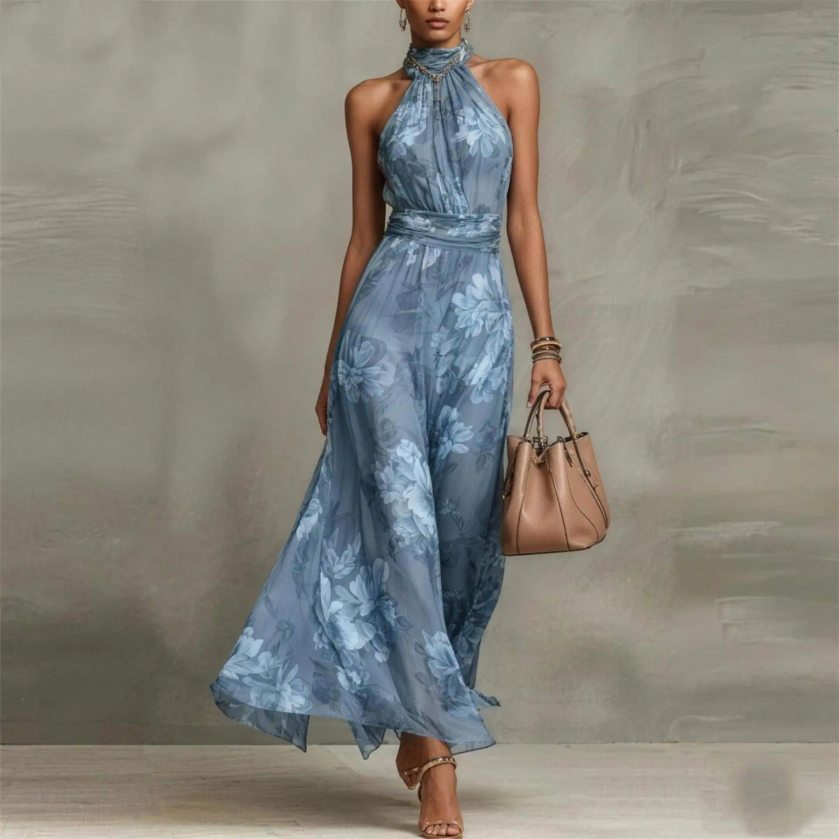 Heather | Floral Maxi Dress