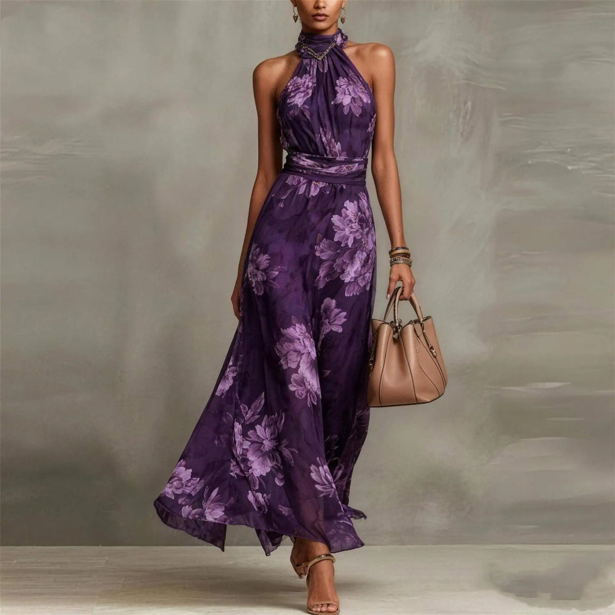 Heather | Floral Maxi Dress