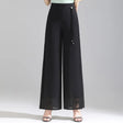 Olivia Chiffon Wide-Leg Pants