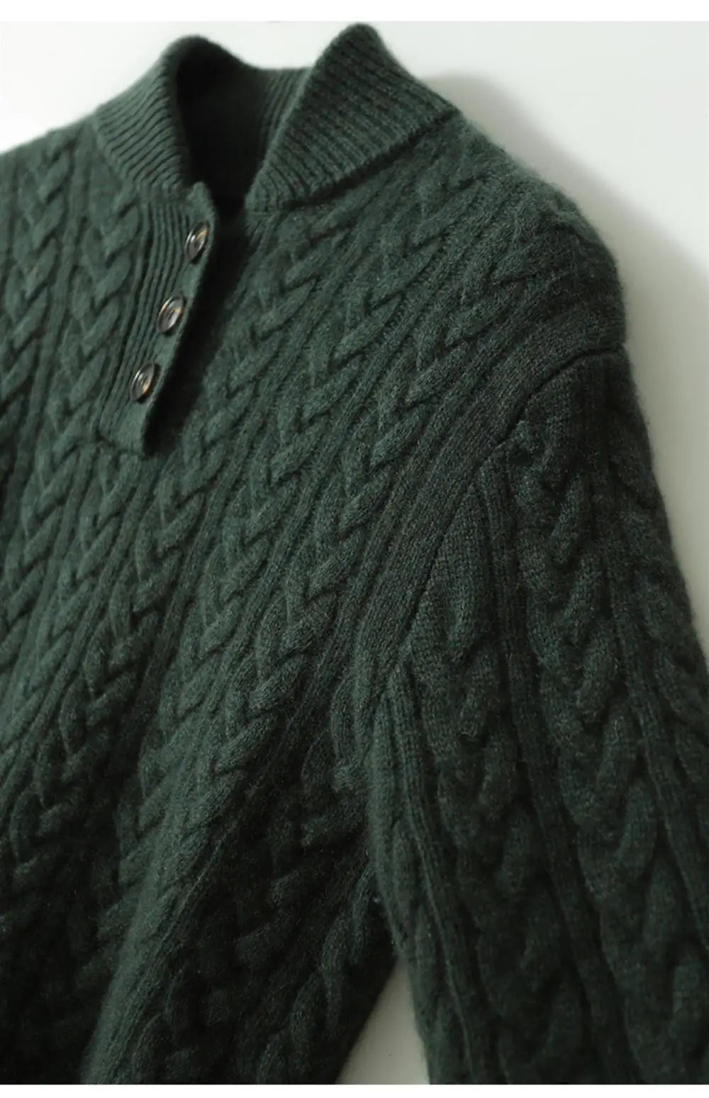 Arden | Cable-Knit Button-Up Sweater