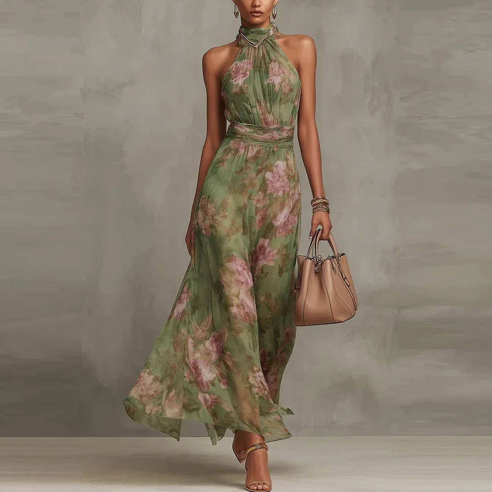 Heather | Floral Maxi Dress