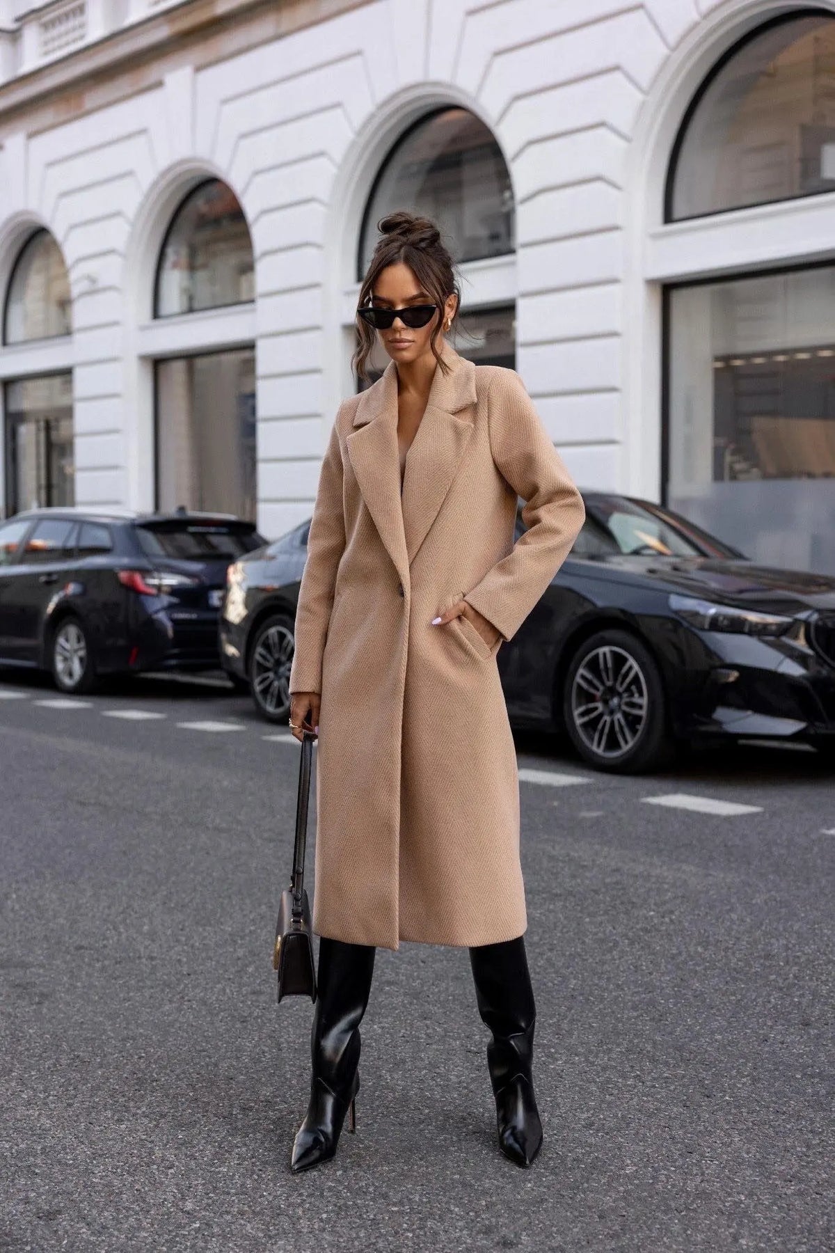 Margaret | Notched Lapel Trench Coat