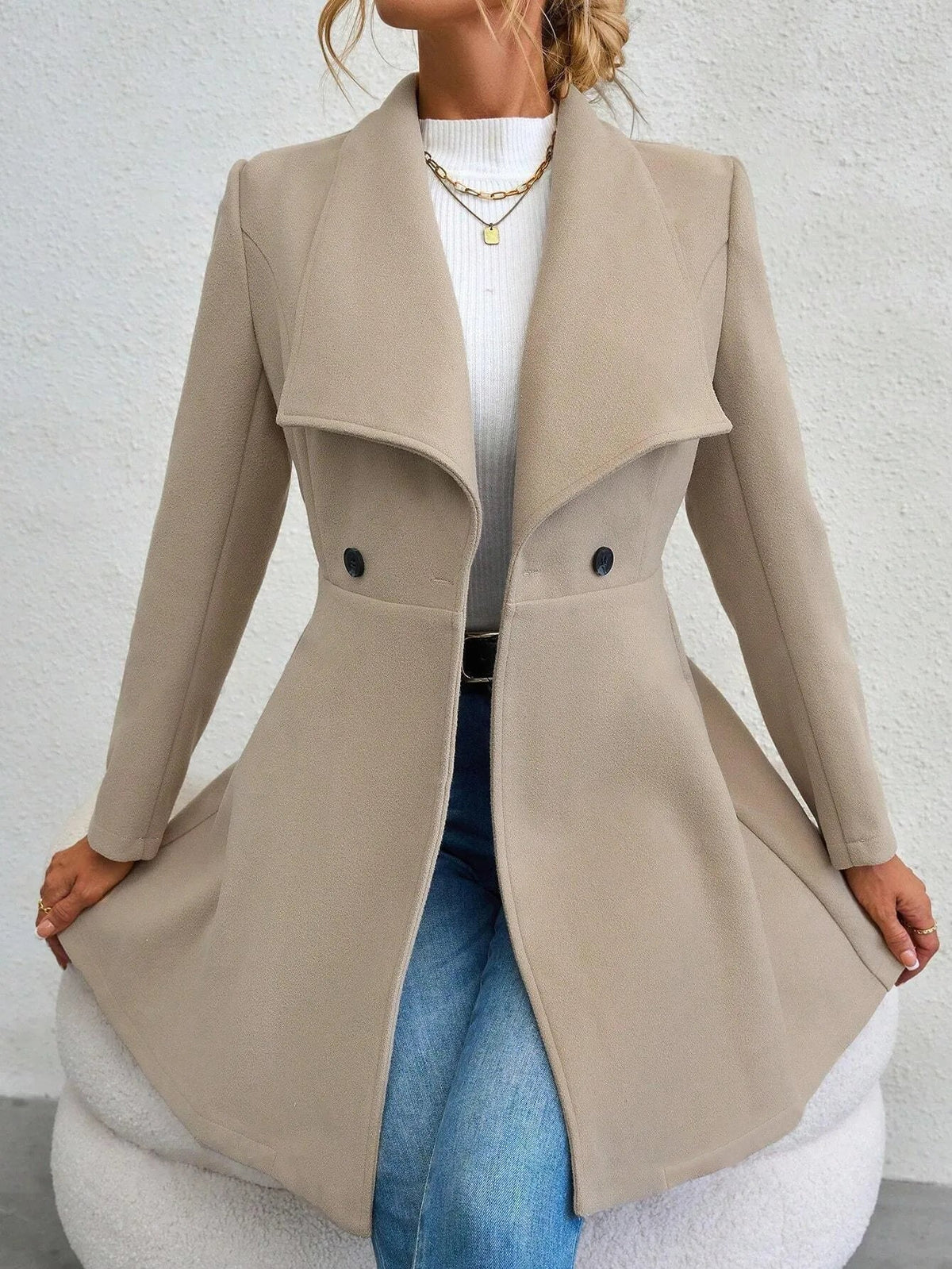 Margaret | Slim-Fit Wool Coat