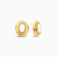 Giselle Gold Pearl Earrings