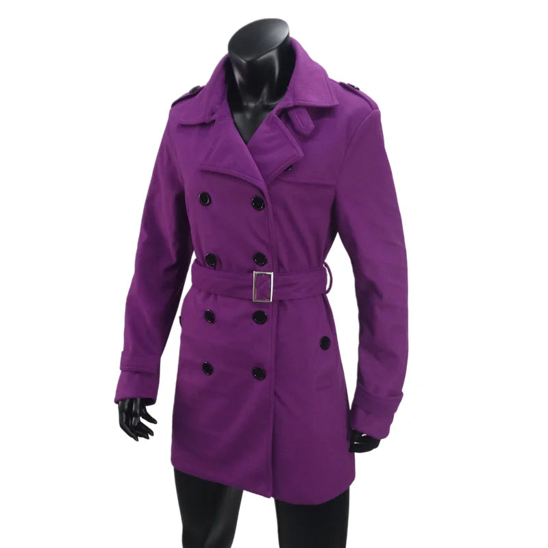Eleanor | Double-Breasted Trench Coat