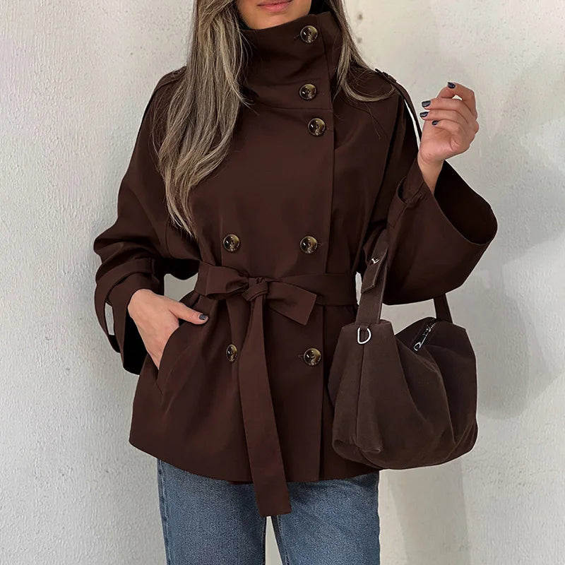 Vivienne | Double-Breasted Trench Coat
