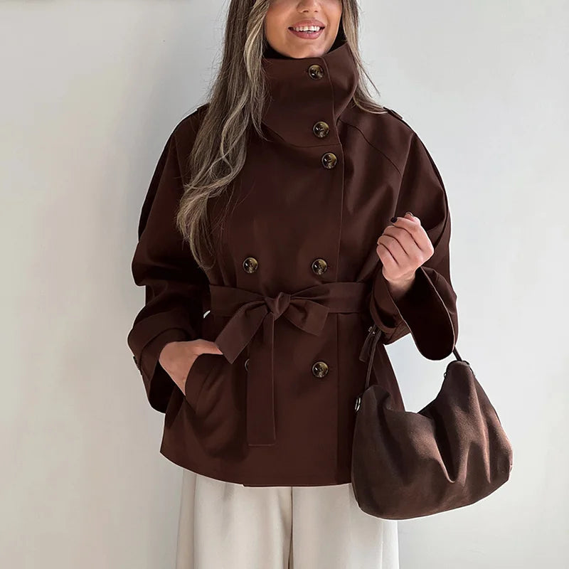 Vivienne | Double-Breasted Trench Coat