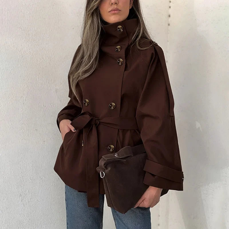 Vivienne | Double-Breasted Trench Coat