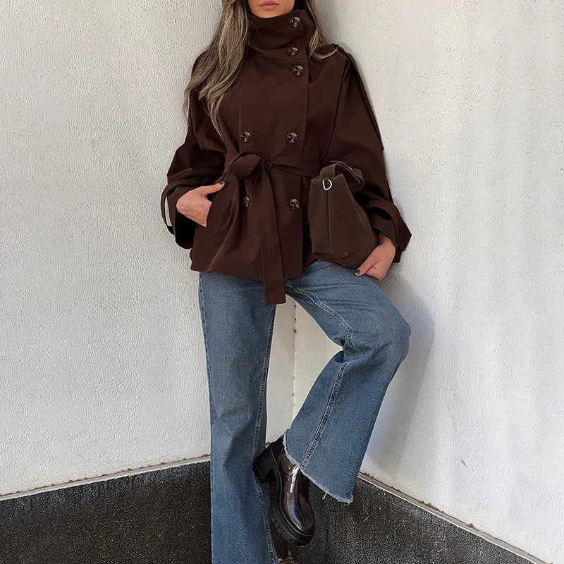 Vivienne | Double-Breasted Trench Coat