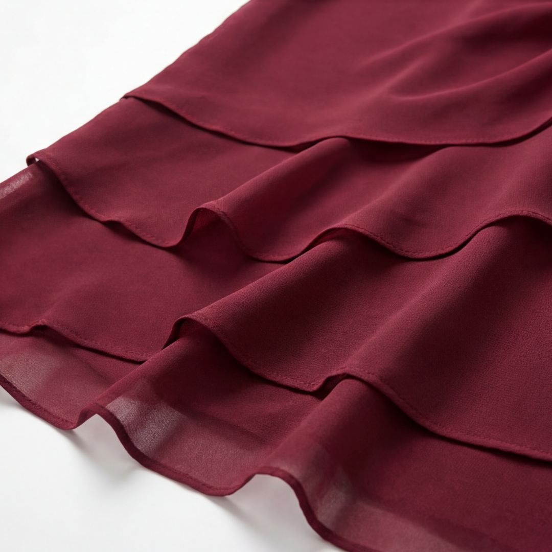 Velara | Ruffle Midi Dress