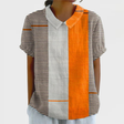 Skye - Colour Block Striped Shirt