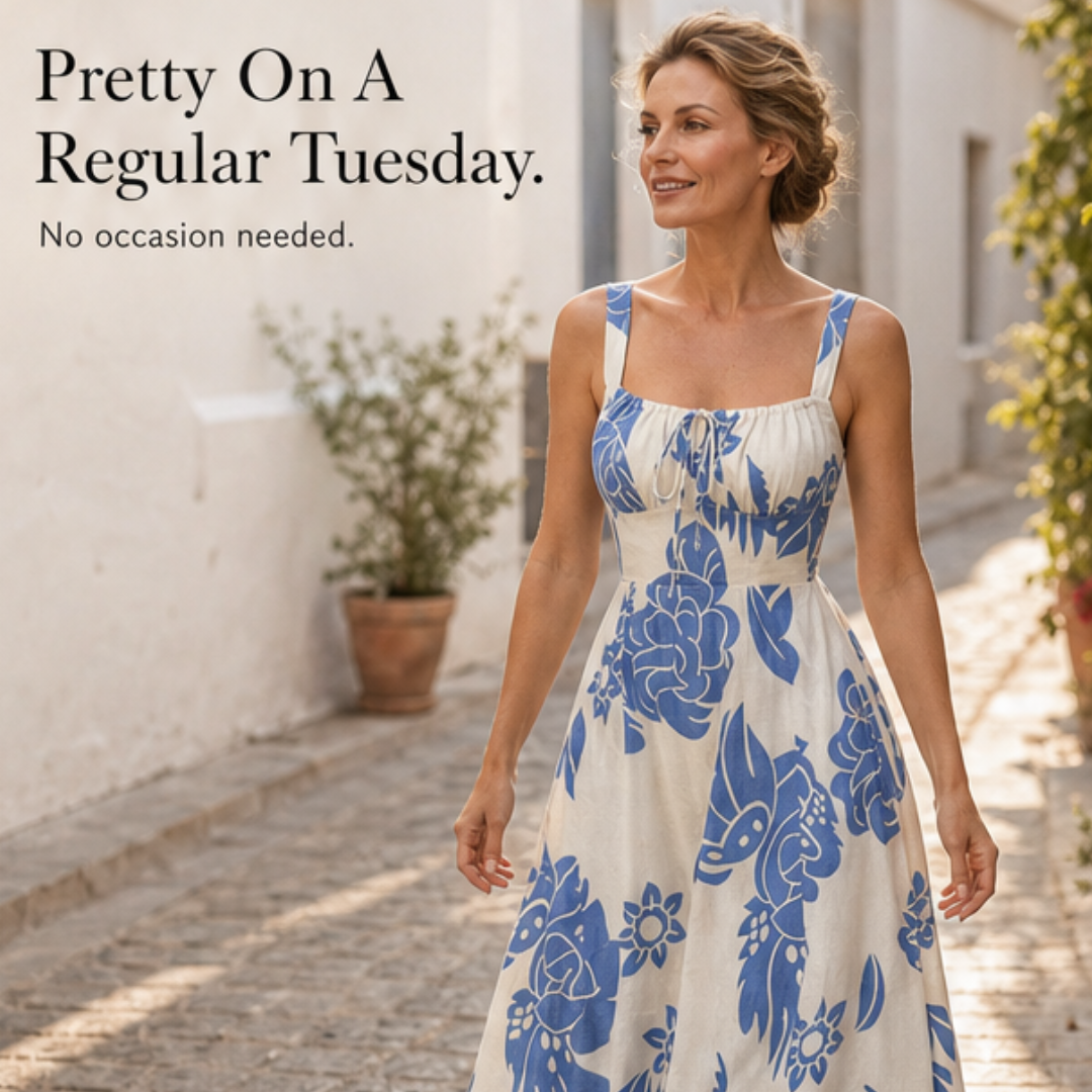 Florenza | Floral Midi Dress