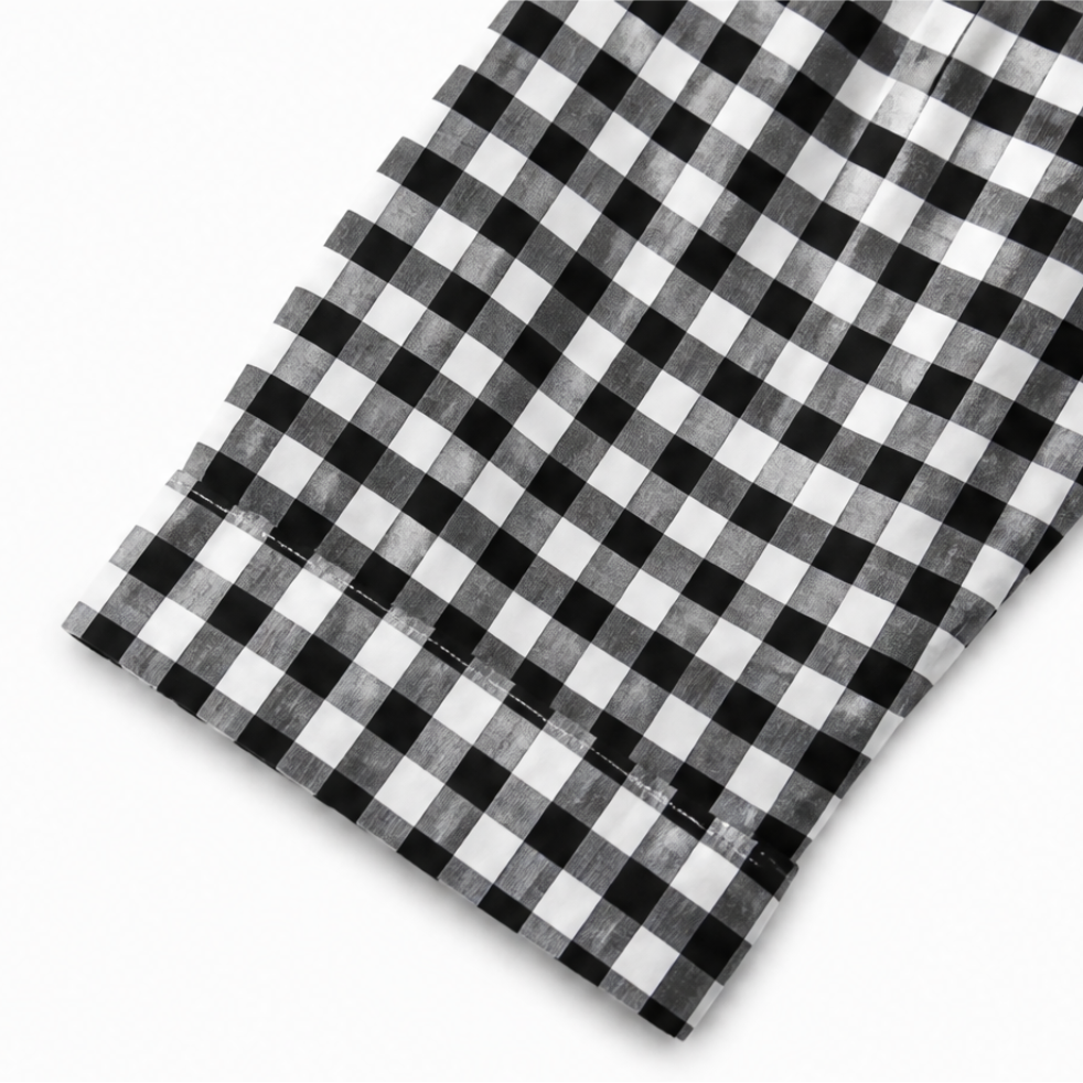 Harlowe | Gingham Maxi Shirt Dress