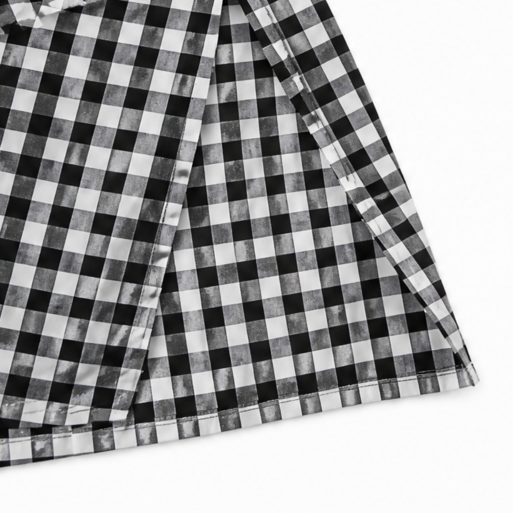 Harlowe | Gingham Maxi Shirt Dress