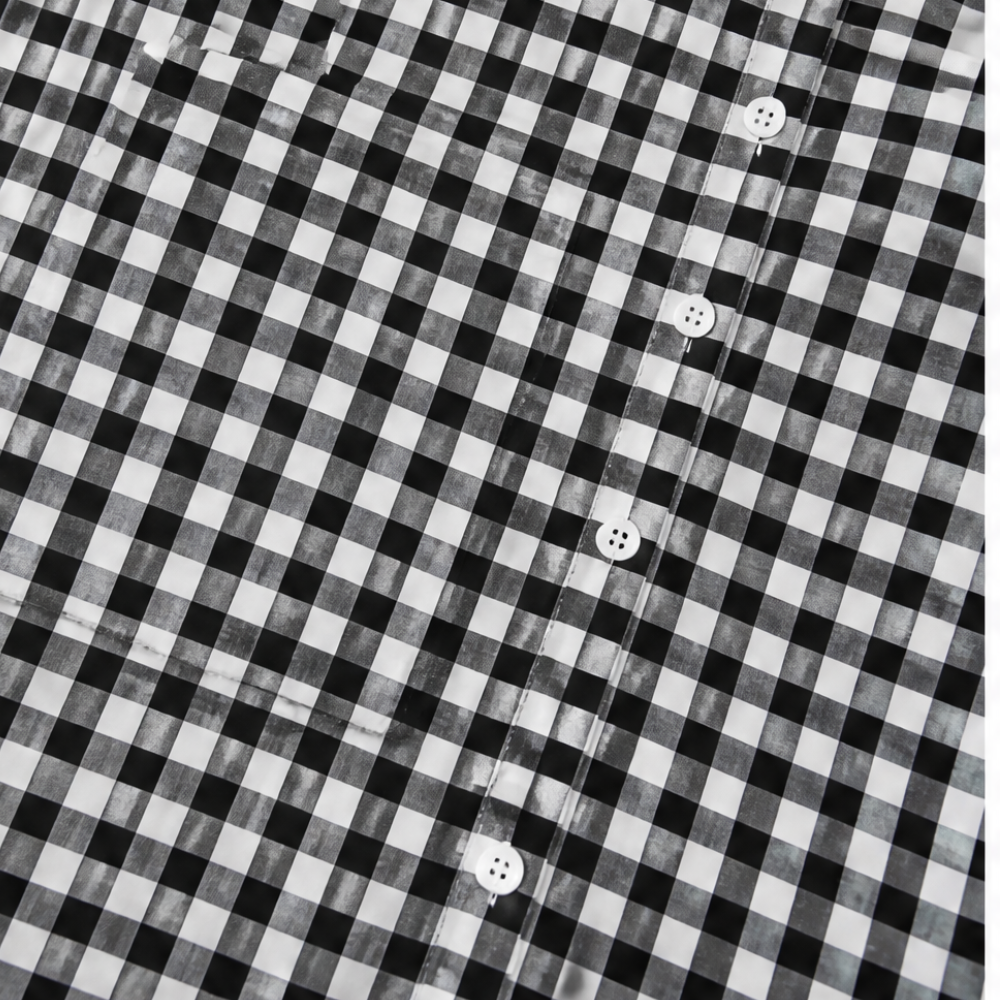 Harlowe | Gingham Maxi Shirt Dress