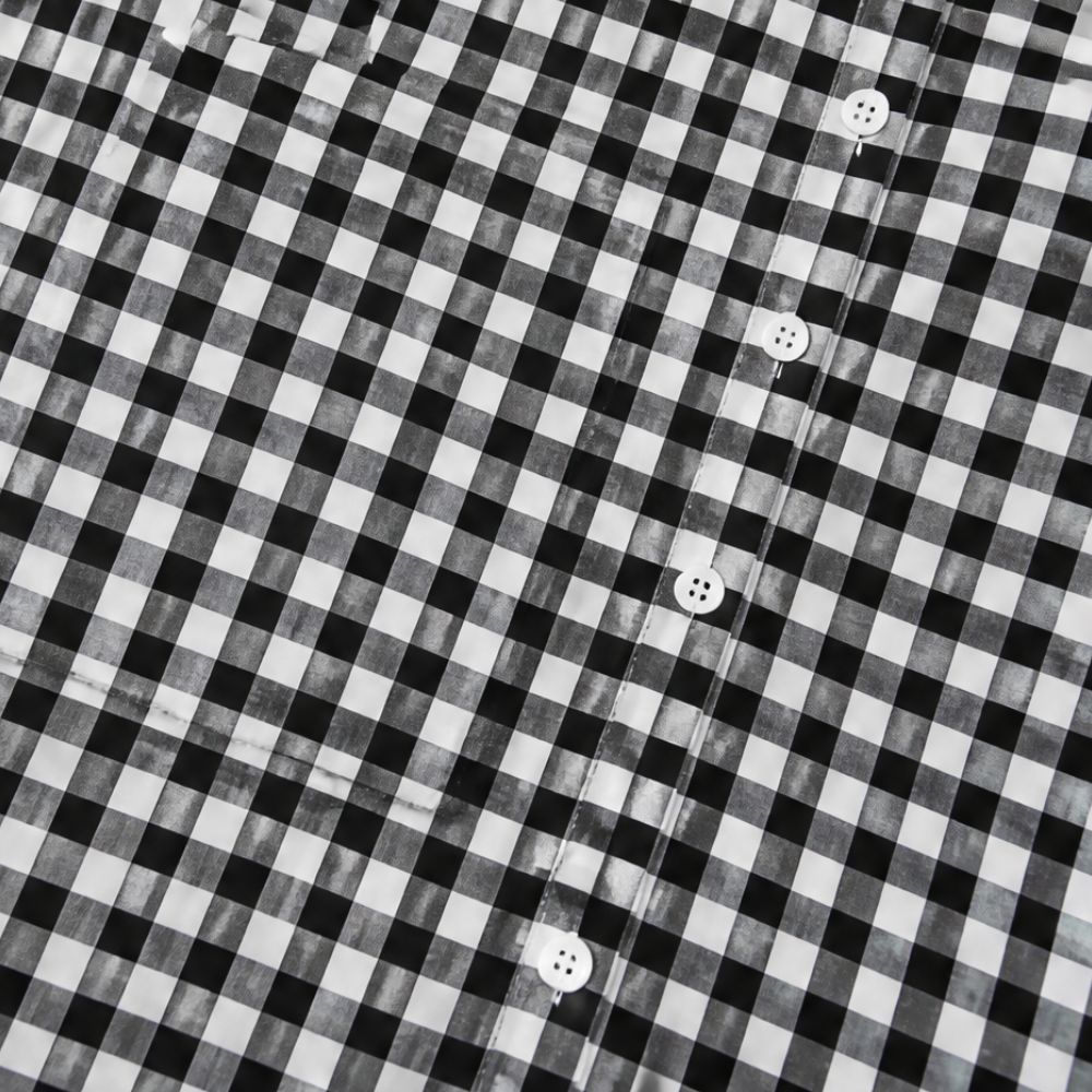 Harlowe | Gingham Maxi Shirt Dress