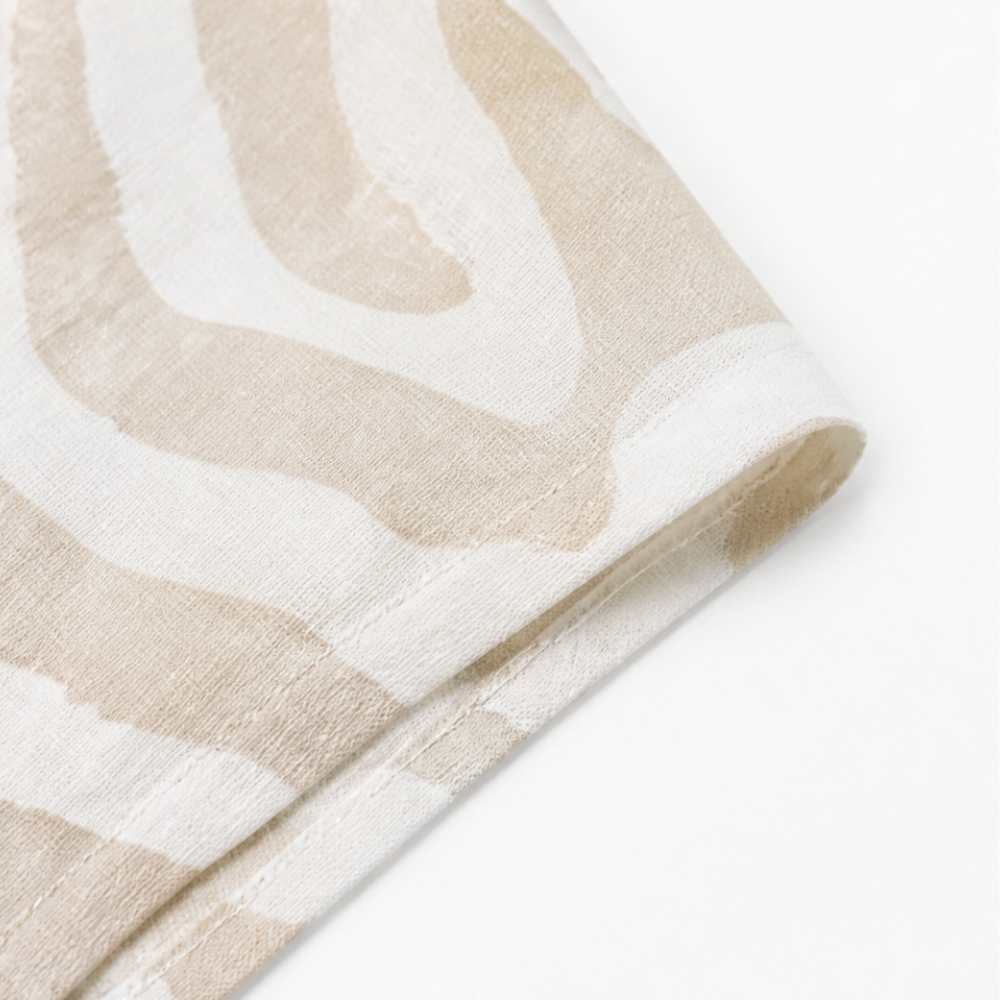 Ingrid | Abstract Print Shift Dress