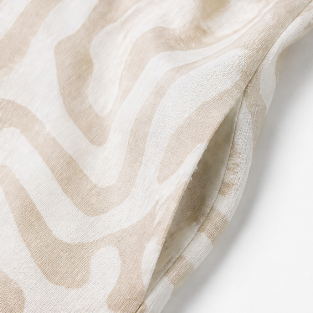 Ingrid | Abstract Print Shift Dress