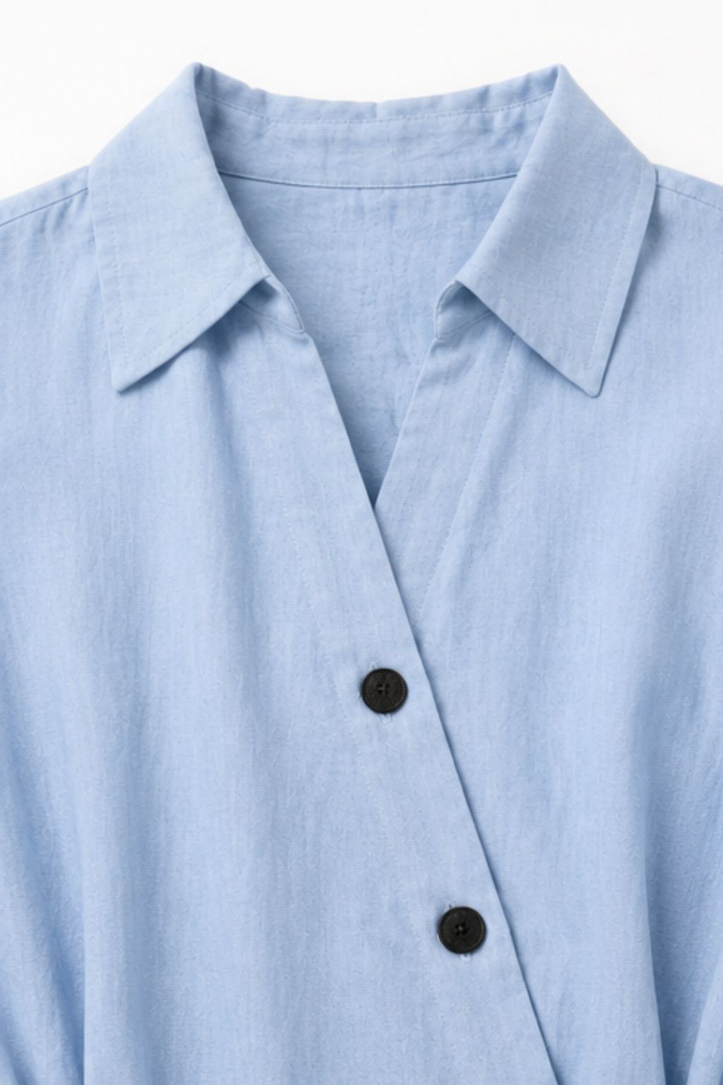 Adeline | Wrap-Belt Midi Shirt Dress