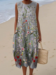 Nora | Wildflower Midi Dress