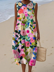 Paisley | Garden Floral Midi Dress