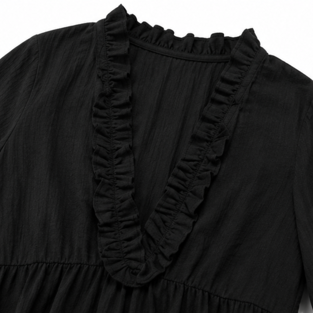 Veluna | Tiered Maxi Dress