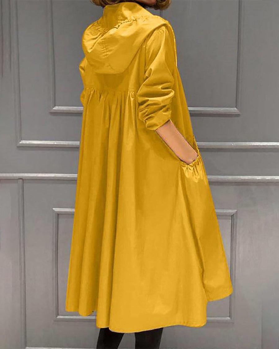 Margaret | Hooded Trench Coat