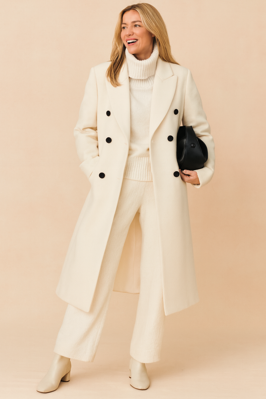 Vivian | Double-Breasted Tailored Coat