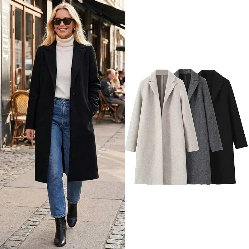 Margaret | Open Stitch Trench Coat