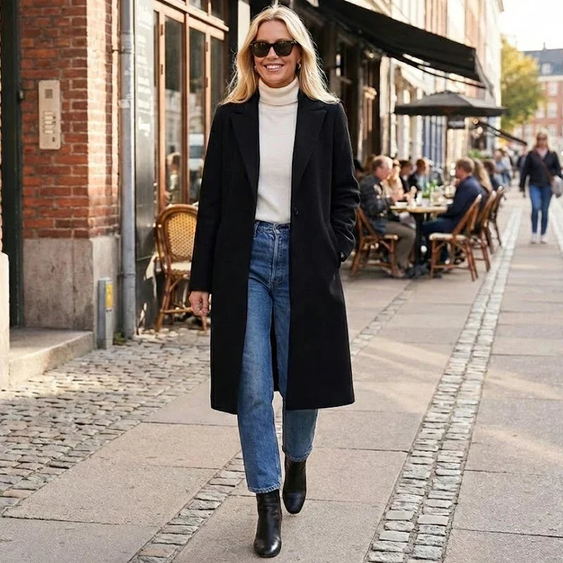 Margaret | Open Stitch Trench Coat