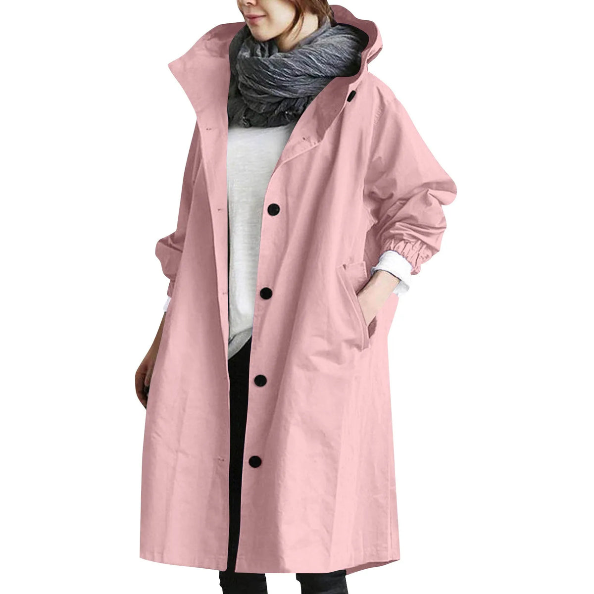 Eleanor | Hooded Trench Coat