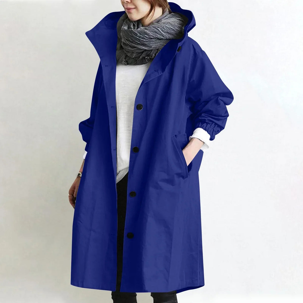 Eleanor | Hooded Trench Coat