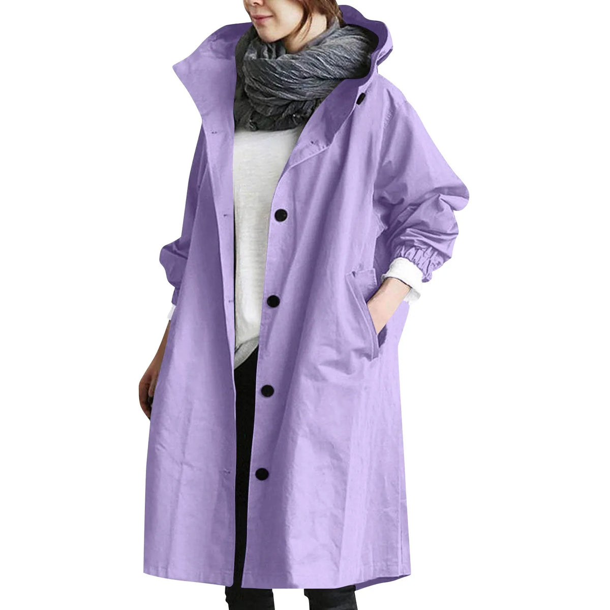 Eleanor | Hooded Trench Coat