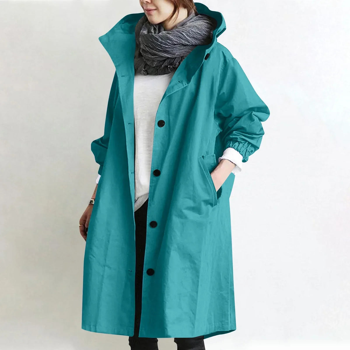 Eleanor | Hooded Trench Coat