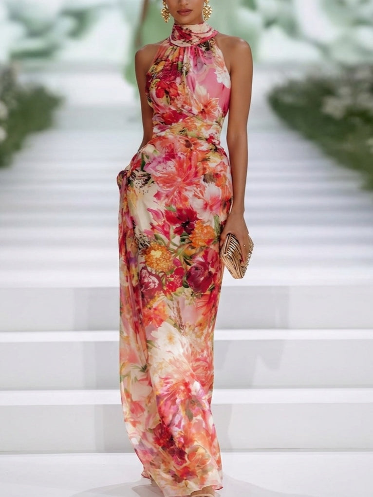 Heather | Floral Maxi Dress