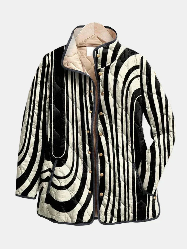 Soraya | Geometric Quilted Jacket