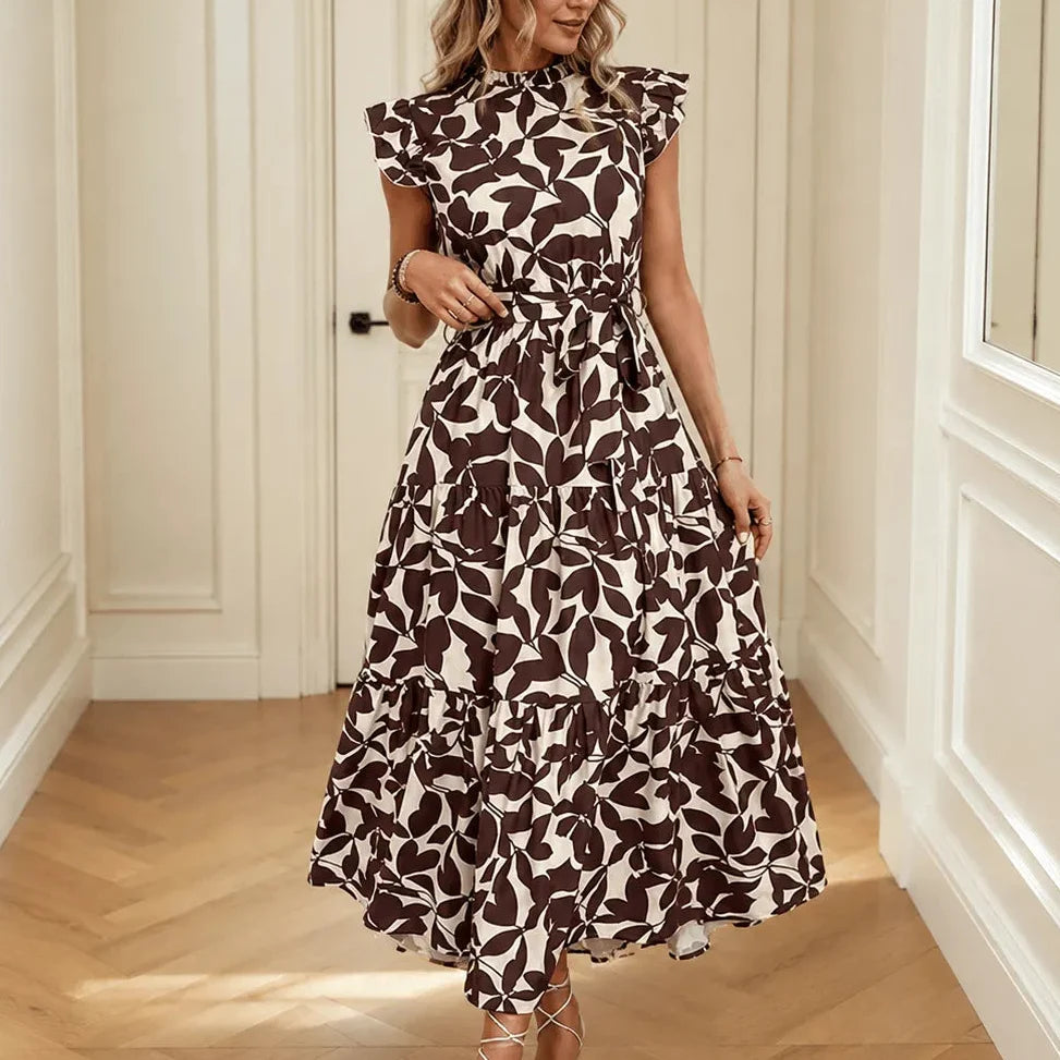 Willow | Flutter Sleeve Midi Dress