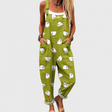 COMFORTABLE PRINTED OVERALLS