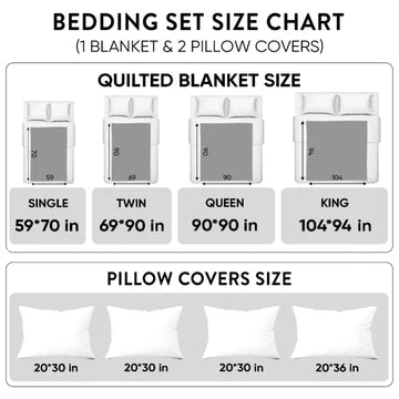 Reader's Retreat 3-Piece Quilted Bedding Set